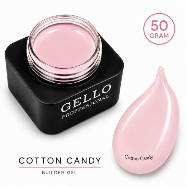 GELLO ג'ל בנייה קוטון קנדי 50 גרם GELLO ג'ל בנייה קוטון קנדי 50 גרם