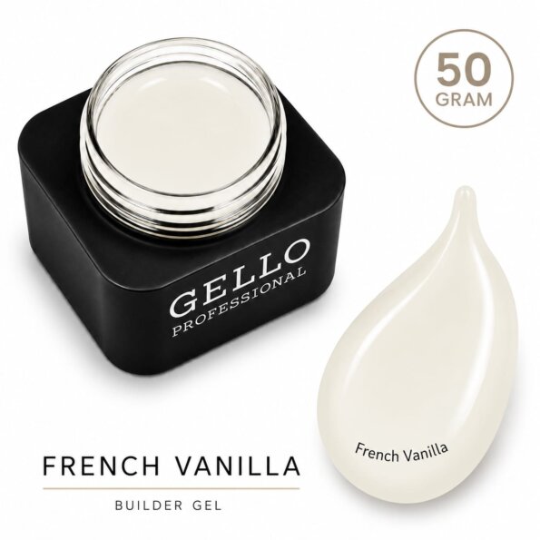 GELLO ג'ל בנייה פרנץ ונילה 50 גרם GELLO ג'ל בנייה פרנץ ונילה 50 גרם