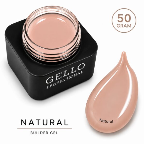 GELLO ג'ל בנייה נטורל 50 גרם GELLO ג'ל בנייה נטורל 50 גרם