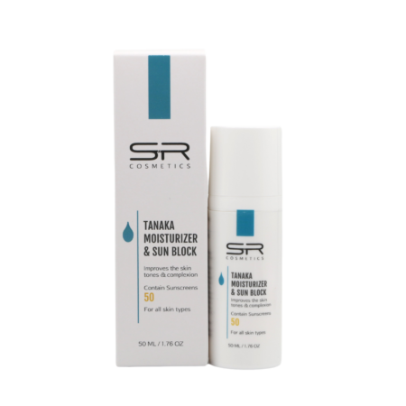 קרם לחות הטנאקה עם הגנה מהשמש 50 – SR Cosmetics
