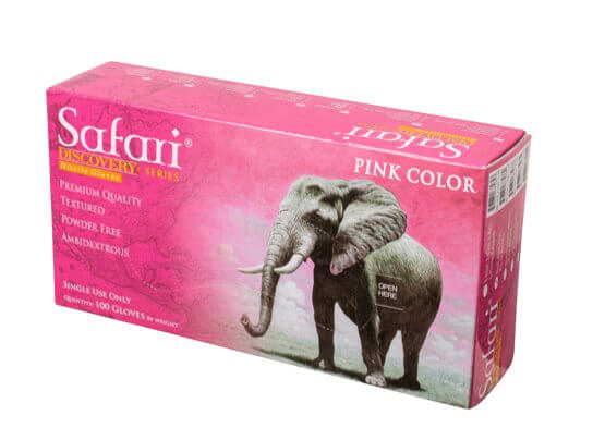 כפפות ספארי ורודות